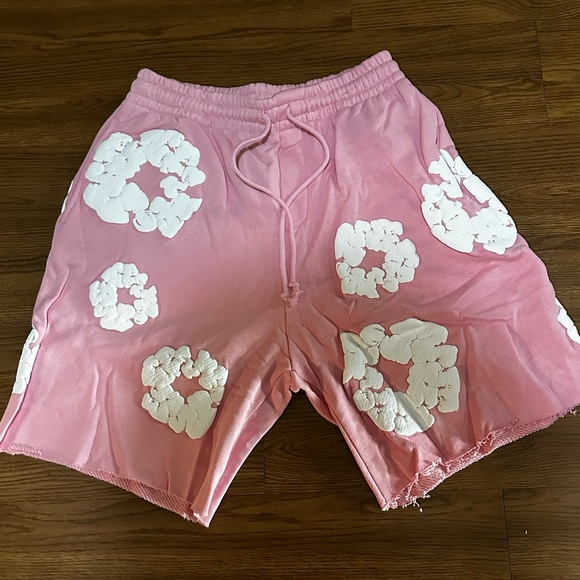 DENIM TEARS ピンク デニムティアーズ ザ コットンリース スウェットパンツ ピンク